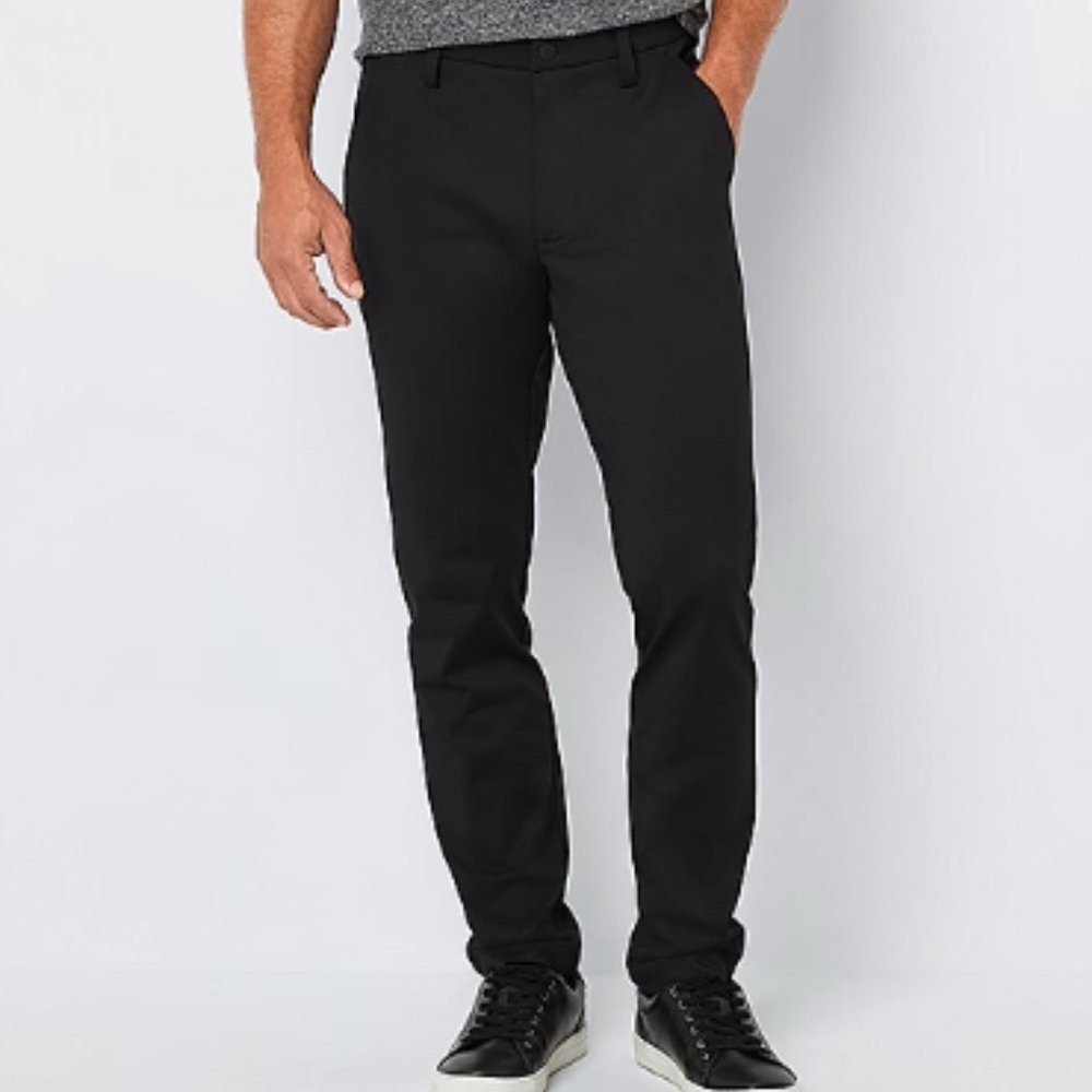 Arizona Jean Co Men's Original Straight black pants